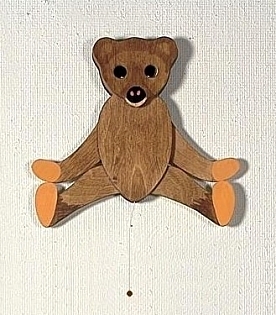 Jumping bear, 24 cm
