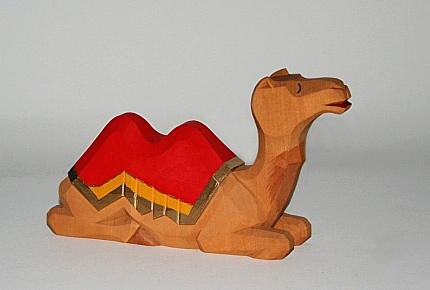 Kamel, liegend, 9,5 cm (Typ 1)