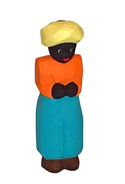 colored servant, standing, 10 cm (Type 1)