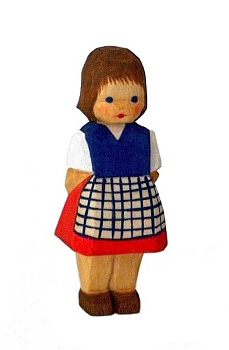 Girl, standing, 6,5 cm (Type 1)
