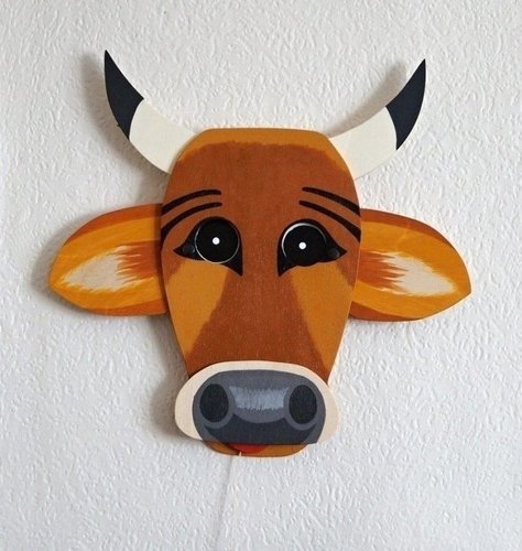 Jumping cow, 31 cm