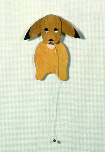 Jumping hare, 24 cm