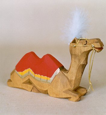 Kamel, liegend, aufgezäumt, 9,5 cm (Typ 1)