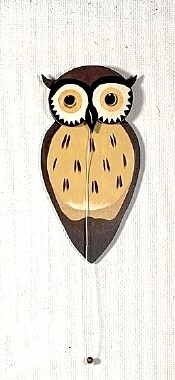 Jumping owl, 30 cm