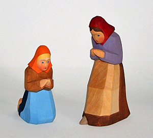 Praying woman, kneeling, 8,5 cm (Type 1)