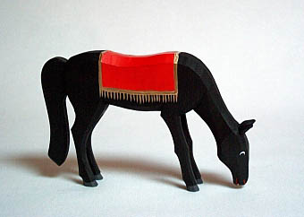 Araberpferd, grasend 9,5 cm (Typ 1)
