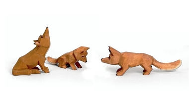 Fox, running, 3 cm (Type 1)