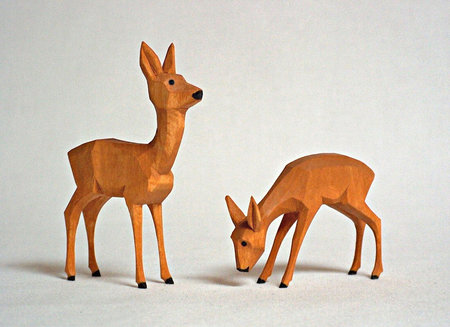 Deer, grazing, 5 cm (Type 1)