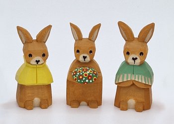 set: Easter bunny children, 5 5 cm *